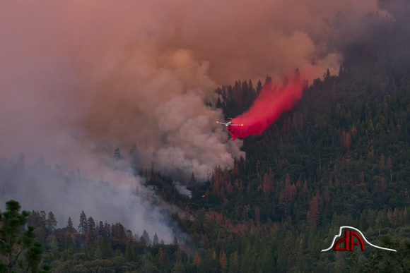 Aerial Perfection - Sky Fire, Oakhurst California
