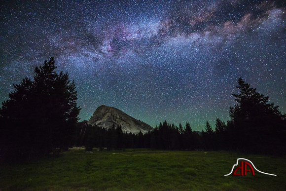 Milky Way over Yosemite