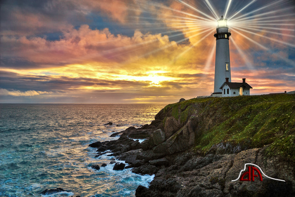 Restoring a Classic - Sunset at Pigeon Point Lighthouse