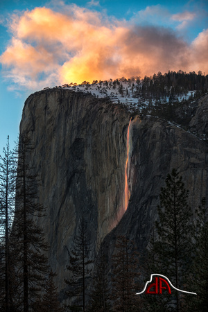 Yosemite's Natural Firefall