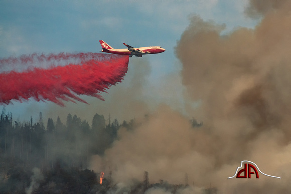 747 Global SuperTanker battles Mission Fire