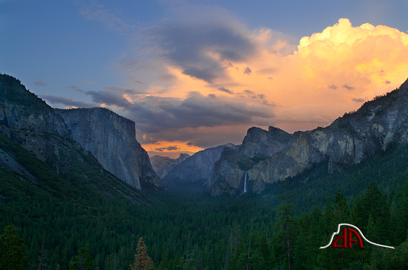 Storm Over Yosemite Valley