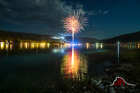Labor Day Weekend Fireworks at the Pines on Bass Lake