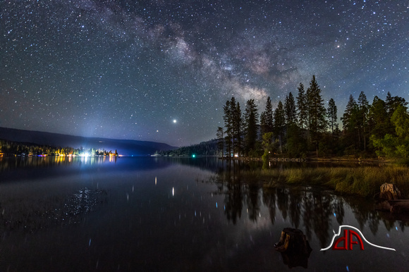 Milky Way on Bass Lake