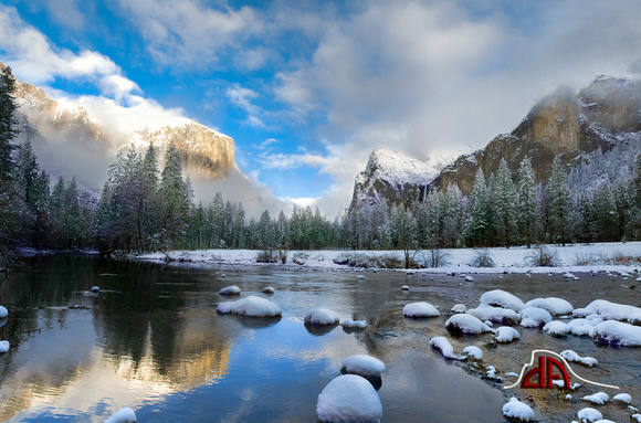 Winter in Yosemite Valley - Yosemite National Park, California
