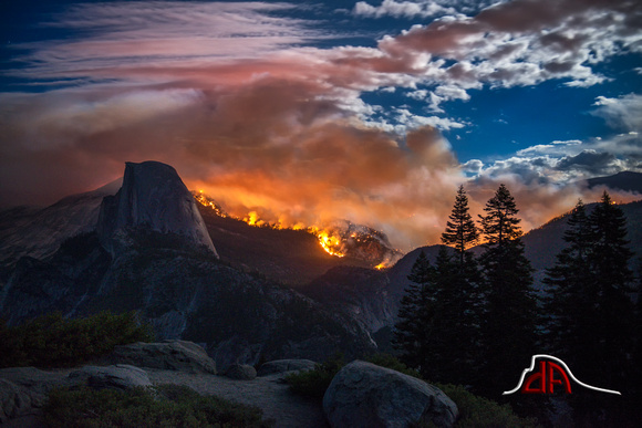 Yosemite Forest Fire - 2014
