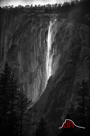 Horsetail Fall Still Glows - Yosemite National Park