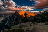 Glacier Point Yosemite Fire